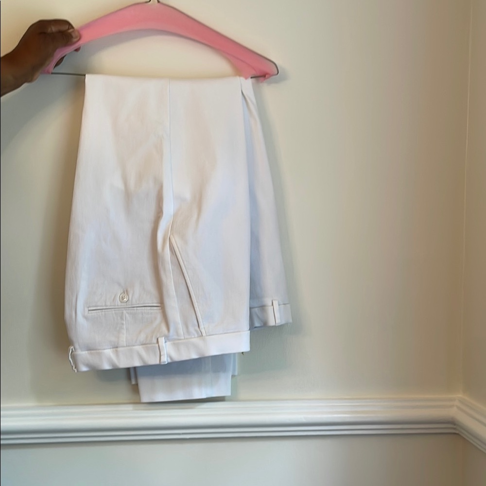 Tommy Hilfiger White Dress Pants for Men
